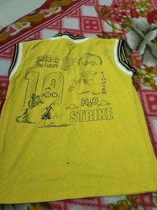 Yellow colour Boys shirt