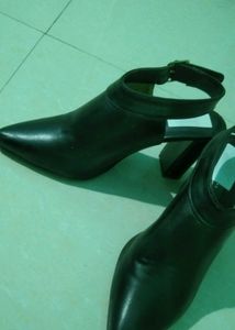 Black Slingback Heels