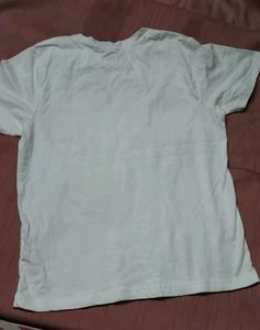 White Cotton T-shirt