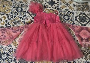 Pink Tulle Party Dress