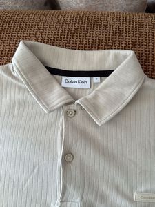 Calvin Klein Polo Shirt - Size L