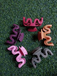 Korean Matt Claw Clips