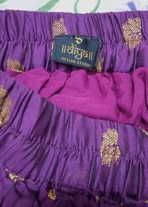 Elegant Purple Lehenga Choli Set