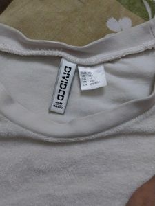 H&amp;M  Terrycotton Crop Top