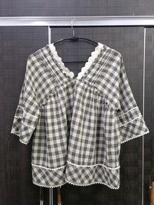 V-neck A-Line Top