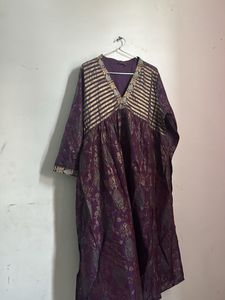 Elegant Purple Kurta