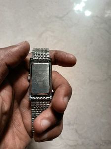 Sonata Silver Wristwatch