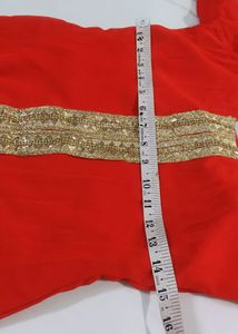 Designer Middle Cut Long Dress