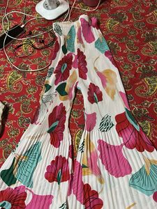 Floral Print Corset Pant