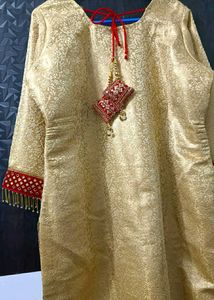 Beautiful Kurti With Lehenga