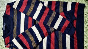 Striped Knit Sweater