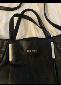 Brand New Nine West Black Hand/Sling Bag