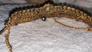 Emerald &amp; Sapphire Bridal Choker