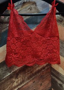 Sexy Red Hot Lingerie// Fit From 34 Bust Till 38