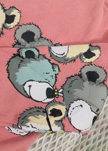 Cute Bear Print Sweatshirt