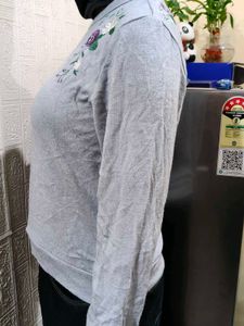 Korean style woolen top