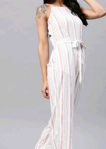 Striped Jumpsuit