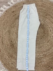 Off White Sleeveless Everyday Coord Set