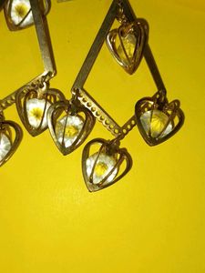 Heart Drop Earrings