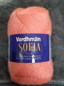Pink Vardhman SOFIA Knitting Yarn