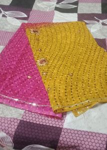 Double Shade Saree