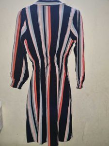 Striped Shirt Dress