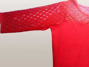 Red Women Kurti