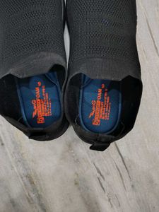 Comfy Black Slip-On Sneakers