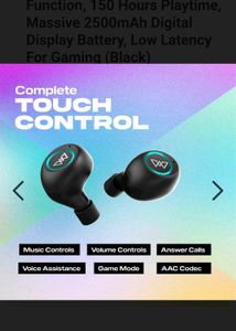 Wings Powerpods Wireless Earbuds With Cable