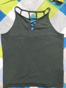 Strappy Back Tank Top