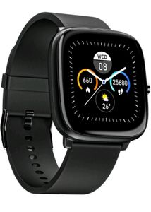 Noise ColorFit Qube SpO2 Charcoal Black Smartwatch35.56, Charcoal Black