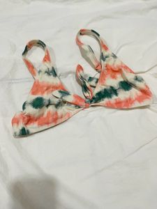 Tie n Dye Bikini Top