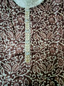 Silk Printed And Embroidery Kurti