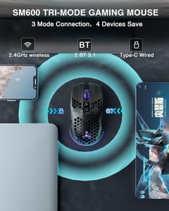 SOLAKAKA SM600 Wireless Gaming Mouse