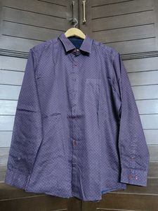 Louis Philippe Men Slimfit Stylish Patterned Shirt