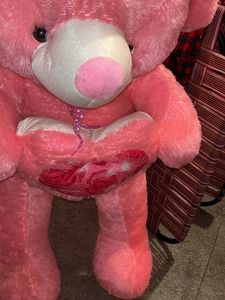 Teddy Bear Pink Soft Furry