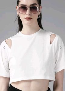 Roadster Boxy Crop Top