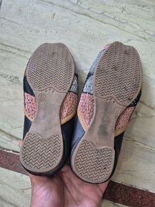 Colorful Embroidered Flats