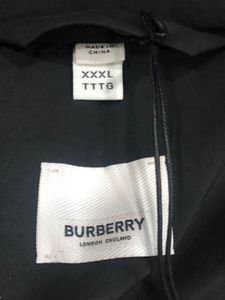 Brand New Burberry Black Puffer Jacket XXXL