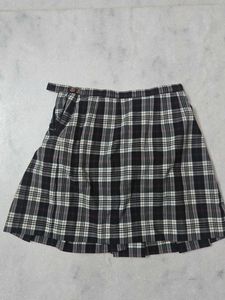 Plaid Mini Skirt