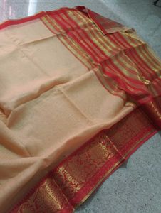 Elegant Striped Saree