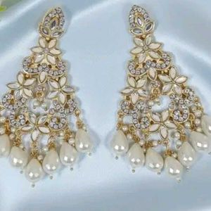 Elegant Pearl Drop Earrings