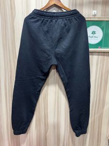 Dior Black Embroidered Front Logo Jogger