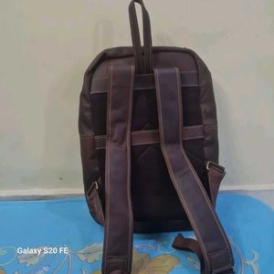 Leather Backpack