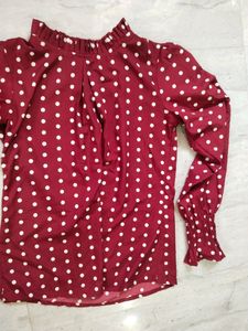 Full sleeve Red Top