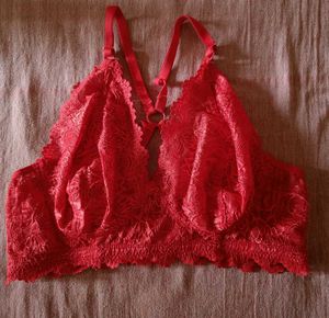 Red Lace Bralette