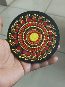 Handmade Mandala Coaster