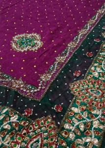 Very Heavy Work Saree