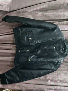 Stylish Black Leather Jacket