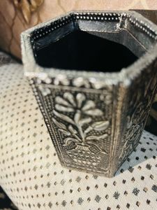 Vintage Silver Pen/Brush Holder